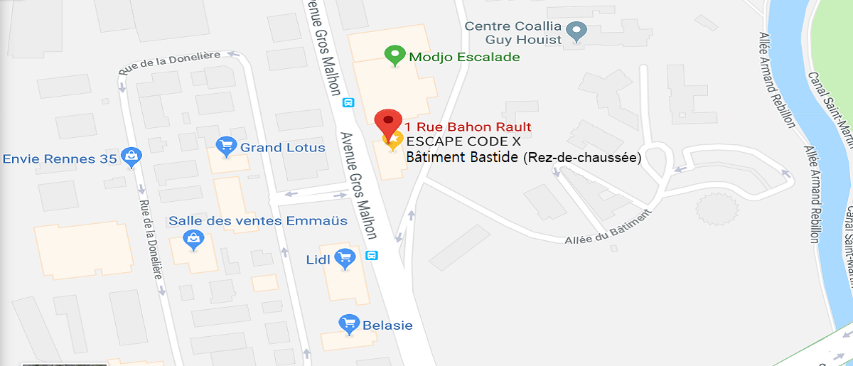 1 Rue Bahon Rault  35000 RENNES